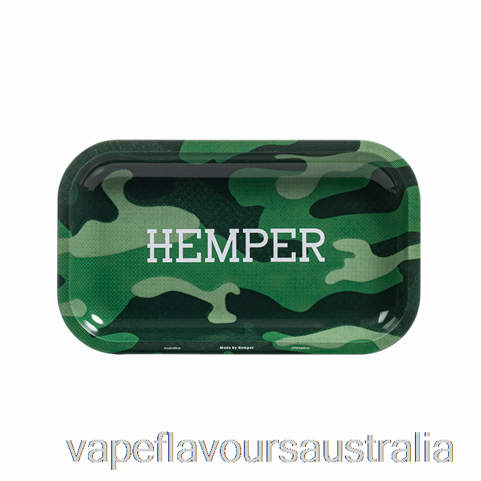 Vape Nicotine Australia Hemper Rolling Tray Medium Camouflage